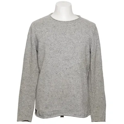 Strickpullover (Grau) von RVLT Revolution Baumwolle, Wolle