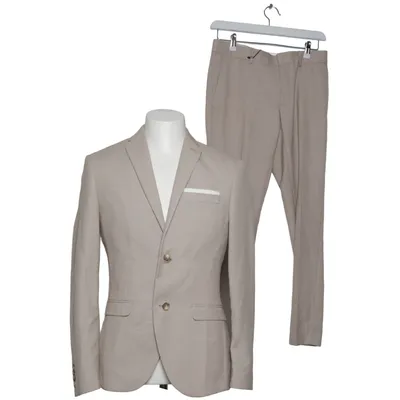 Suit (Beige) from Isaac Dewhirst Polyester, Viscose
