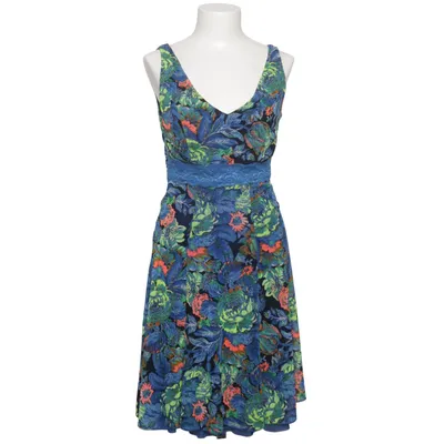 Dress (Blue, Multicolored) from Lulu-H Polyester, Viscose