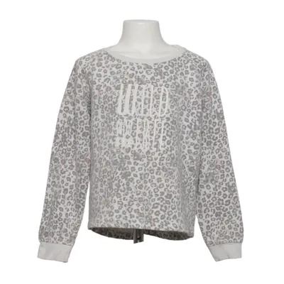 Sweatshirt (White, Gray, Pink) from Alive Cotton, Polyester