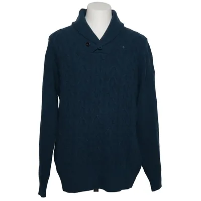 Sweater (Blå) fra Ben Sherman Nylon, Uld