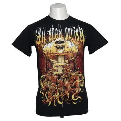 T-shirt (Svart) från Gildan Bomull