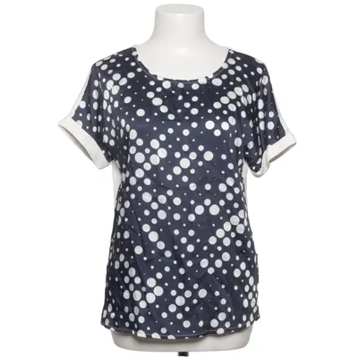 Topp (Blå, Vit) från Fiora Blue Elastan, Polyester, Viskos