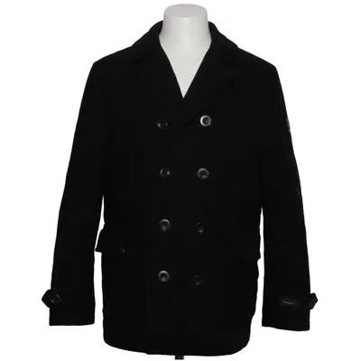 Caban (Noir) de Angelo Litrico for C&A Polyester, Laine