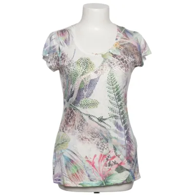 T-shirt (Vit, Flerfärgad) från Louise Orop Polyester, Viskos
