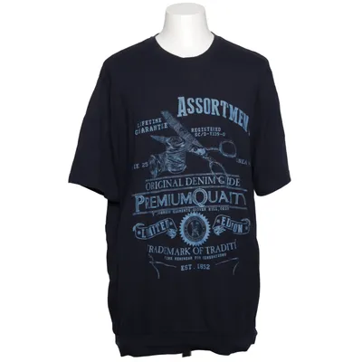 T-shirt (Zwart) van Men + Katoen