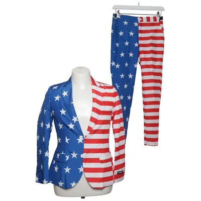 Déguisement (Bleu, Rouge, Blanc) de Suitmeister Polyester