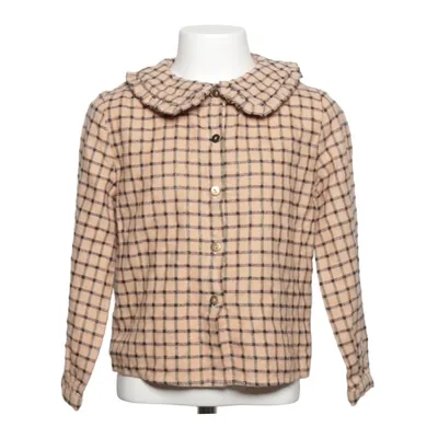 Bluse (Beige, Sort) fra Milla Star Bomuld, Polyester