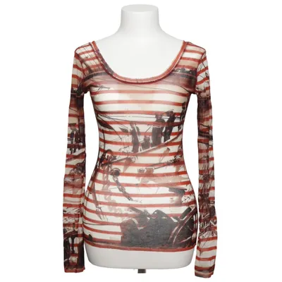 Blus (Röd, Brun, Flerfärgad) från Jean Paul Gaultier Polyamid