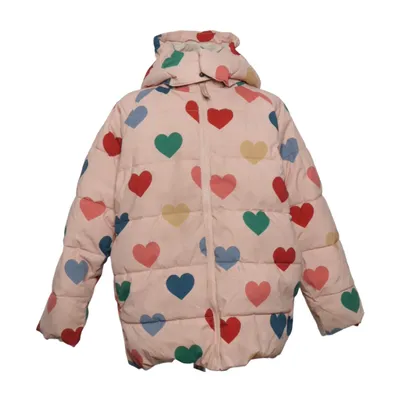 Winterjacke (Pink, Mehrfarbig) von Konges Sløjd Baumwolle, Polyester