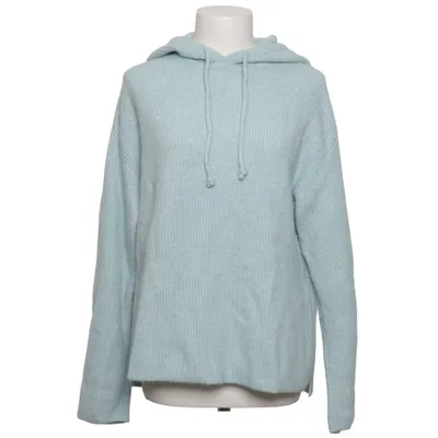 Sweat à capuche (Bleu) de Juvia Cachemire, Élasthane, Polyamide, Laine