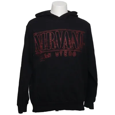 Hættetrøje (Sort) fra Nirvana Bomuld, Polyester
