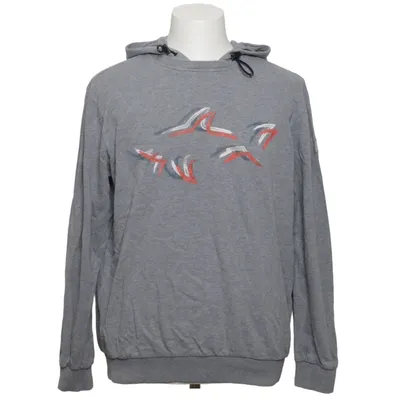 Sweat à capuche (Gris) de Paul & Shark Coton