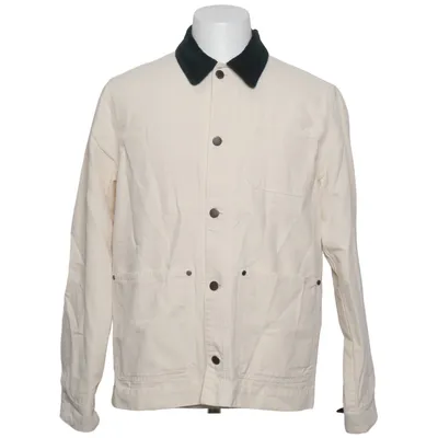 Surchemise (Blanc, Vert) de Octobre Éditions Coton biologique, Viscose