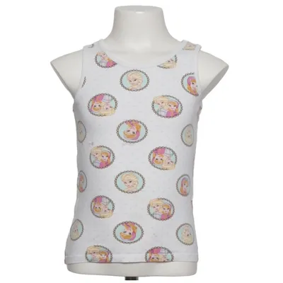 Tank Top (White, Multicolored) from H&M x Disney Cotton, Elastane