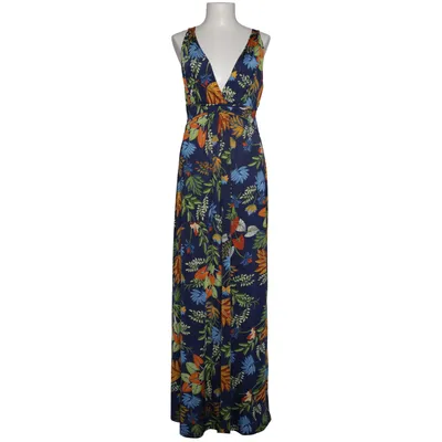 Maxi dress (Blue, Multicolored) from Izabel London Elastane, Polyester