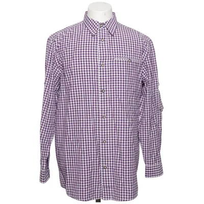 Chemise (Violet, Blanc) de Distler Coton, Polyester