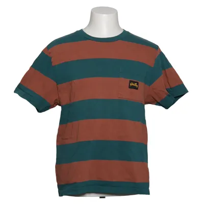 T-shirt (Blue, Brown) from Stan Ray Cotton