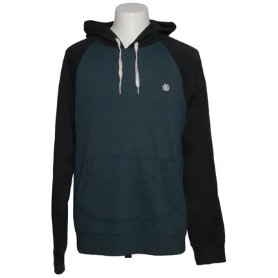 Sweat à capuche (Bleu, Gris) de Element Coton, Polyester