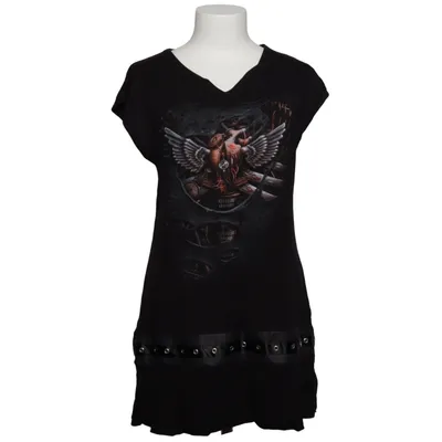 Top (Black) from Spiraldirect Elastane, Viscose