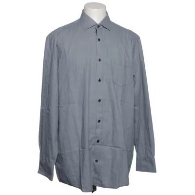 Shirt (Blauw, Grijs) van Redmond Katoen