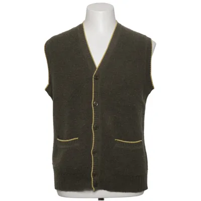 Vest (Grøn, Gul) fra William Lockie Uld