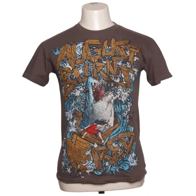 T-shirt (Gray, Multicolored) from Gildan Cotton
