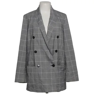 Blazer (Gris, Noir, Blanc) Élasthane, Polyester, Viscose