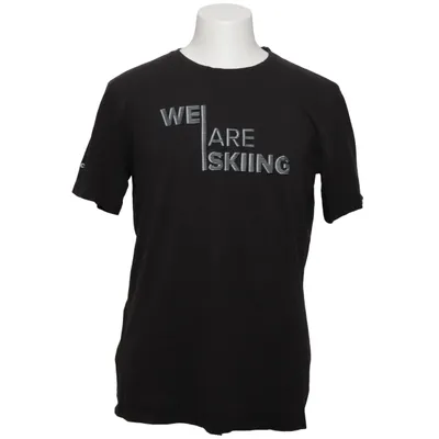 T-shirt (Noir) de Atomic Coton, Élasthane, Modal