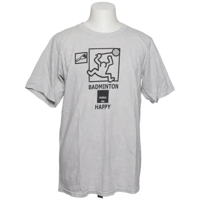 T-shirt (Gray) from Gildan Activewear Cotton, Polyester