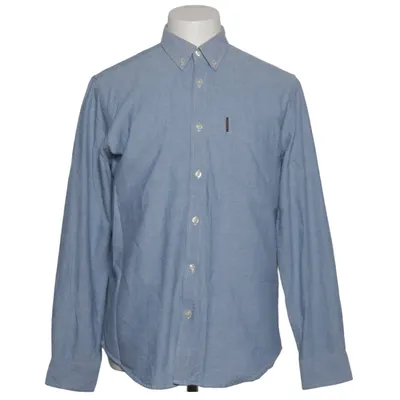 Overhemd (Blauw) van Ben Sherman Katoen
