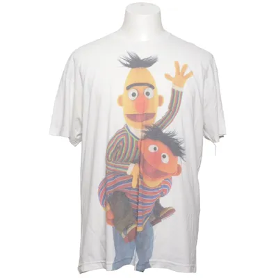 T-shirt (Weiß, Mehrfarbig) von American Apparel Baumwolle, Polyester