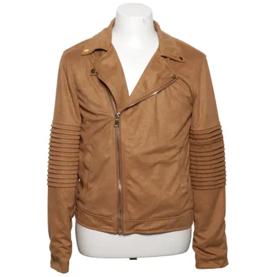 Bikerjacke (Braun) von Forever 21 Men Polyester