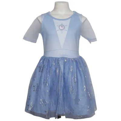 Jurk (Blauw) van Disney Frozen Elastaan, Polyester