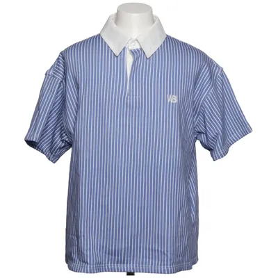 Short sleeve shirt (Blue, White) from WRSTBHVR Studio Cotton