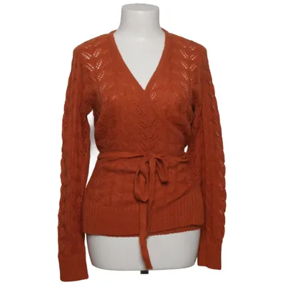 Slå om-cardigan (Brun) fra King Louie Akryl, Mohair, Nylon, Uld