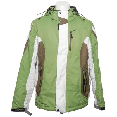 Skijakke (Grøn, Hvid, Brun) fra Wilder Kaiser Polyester