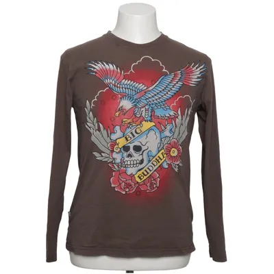 Lange mouwen shirt (Grijs, Meerkleurig) van Buddha