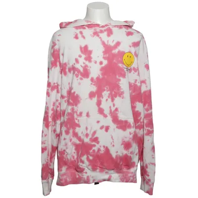 Capuchon sweater (Roze) van Smiley x H&M Katoen, Polyester