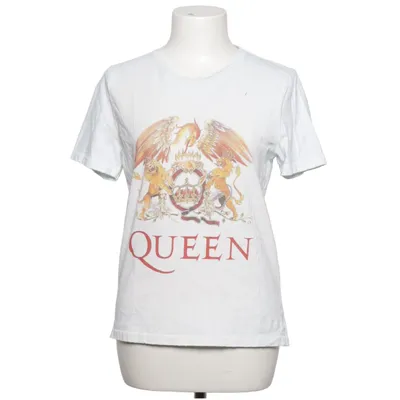 T-shirt (Weiß, Mehrfarbig) von Queen Bio-Baumwolle