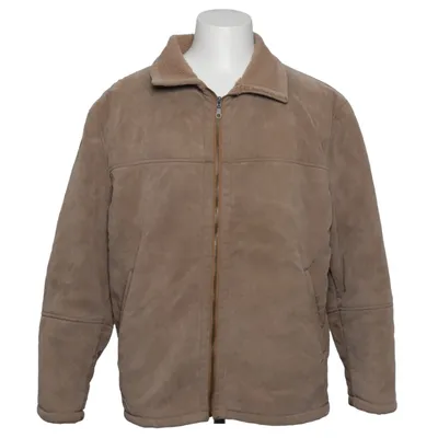 Shearlingjacka (Beige) från Le Frog Polyester, Viskos