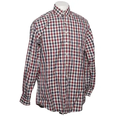Buttondown-skjorta (Blå, Röd, Vit) från Daniels & Korff Polyester