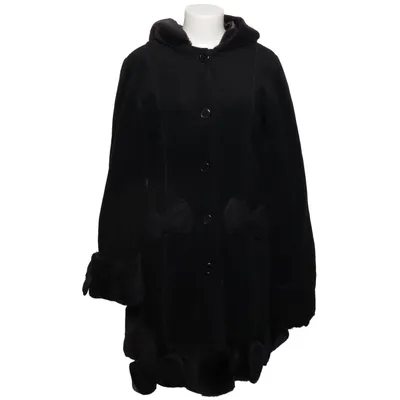 Shearling Jacke (Schwarz) von Poizen Industries Polyester