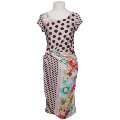 Jurk (Roze, Zwart, Meerkleurig) van Fifilles Elastaan, Polyester