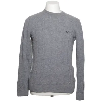 Trui (Grijs) van Crew Clothing Co. Nylon, Wol