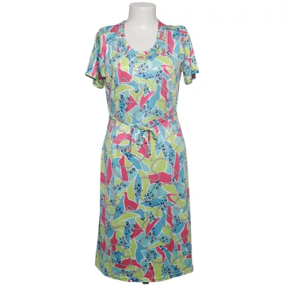 Robe (Bleu, Rose, Vert) de Victor Élasthane, Viscose