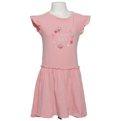Dress (Pink) from Salt and Pepper Cotton, Elastane