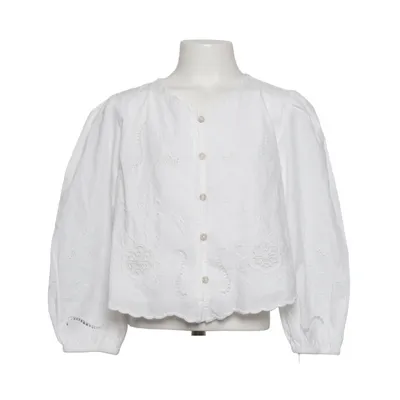 Bluse (Weiß) von Zara Baumwolle