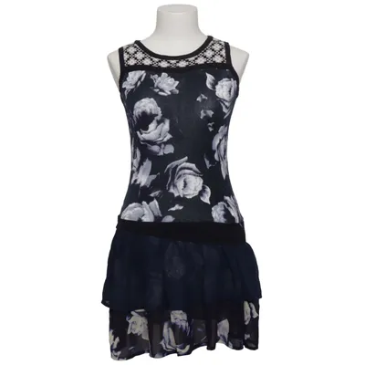 Jurk (Blauw, Wit) van Fracomina Nylon, Polyester, Viscose