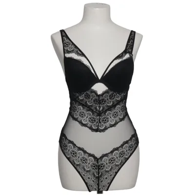 Underklädesbody (Svart) från Undiz Bomull, Polyester